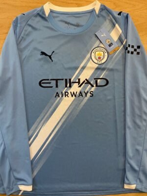 Manchester City Puma Local Manga Larga 2025 (XL)