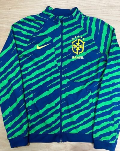 Chamarra Brasil Nike 2022 (T10 Años)