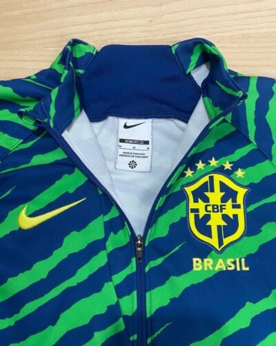 Chamarra Brasil Nike 2022 (T10 Años)